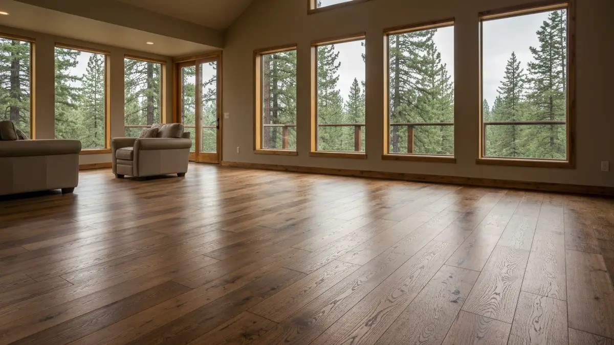 Hardwood floor installation in Nine Mile Falls, WA