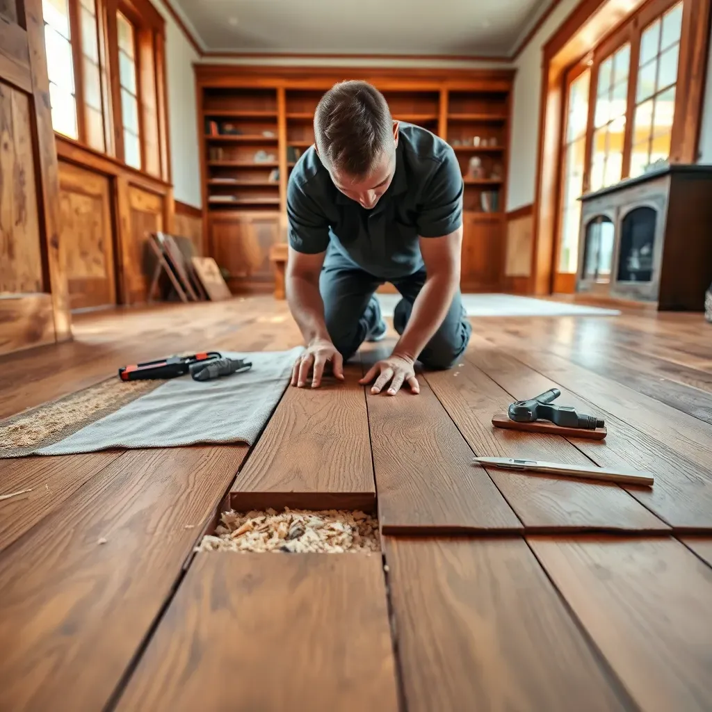 Hardwood floor repair Spokane WA