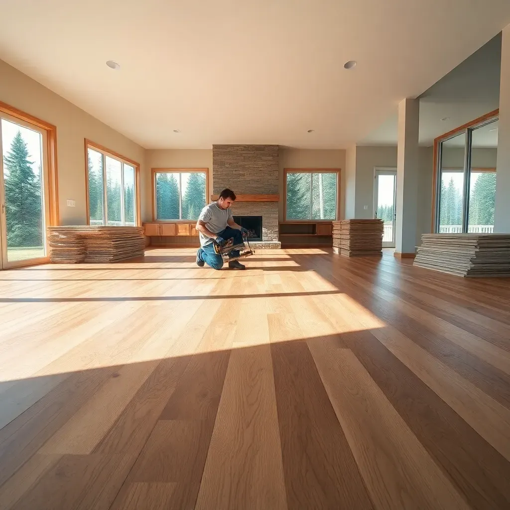 Hardwood floor installation Spokane WA