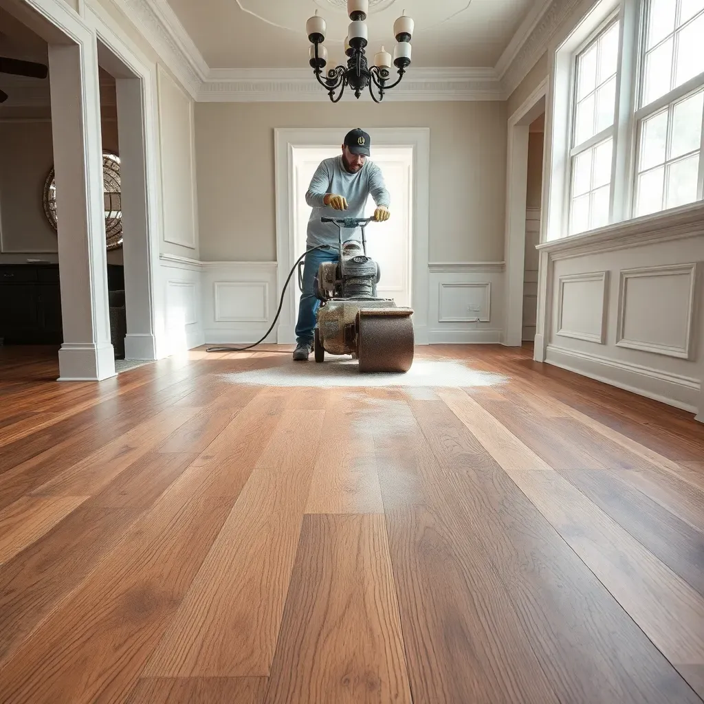 Hardwood floor refinishing Spokane WA